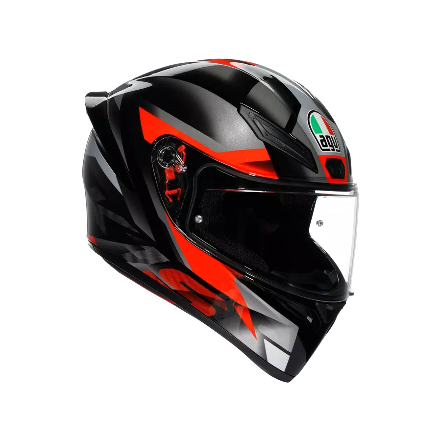 AGV K1 S Fastlap gris/rojo