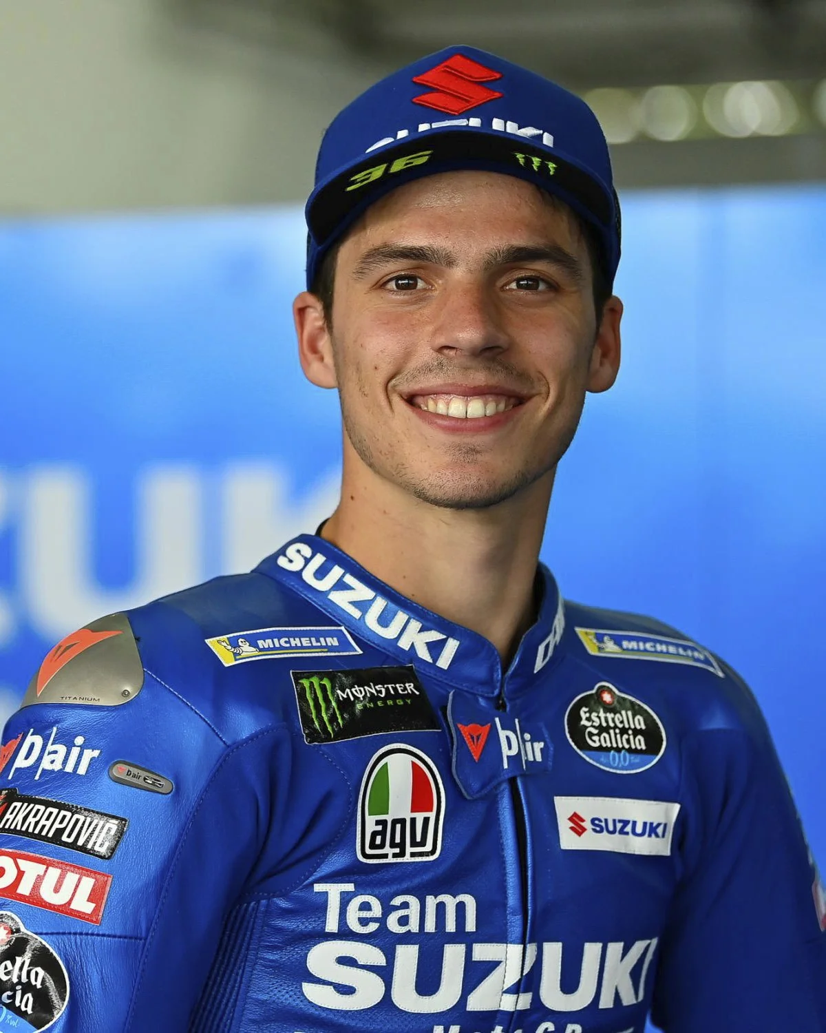 Joan Mir casco AGV
